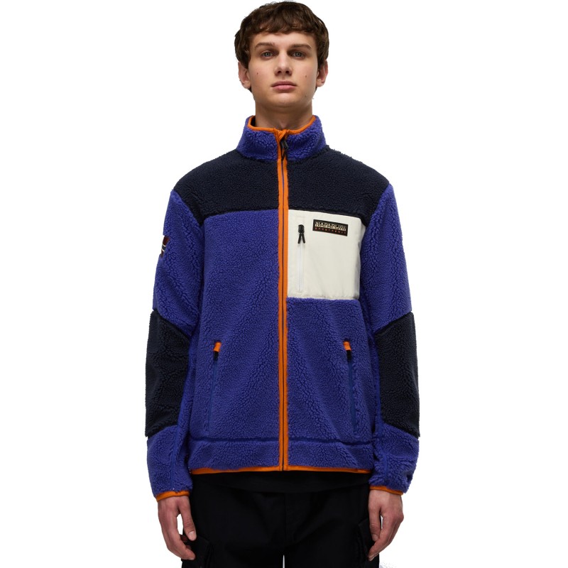 NAPAPIJRI Yupik Full-Zip Fleece 3 - Ανδρική ζακέτα Fleece - Multicolour MCC