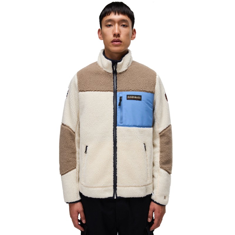 NAPAPIJRI Yupik Full-Zip Fleece 3 - Ανδρική ζακέτα Fleece - Multicolour MQZ