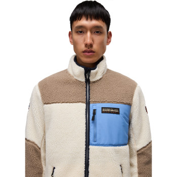 NAPAPIJRI Yupik Full-Zip Fleece 3 - Ανδρική ζακέτα Fleece - Multicolour MQZ