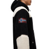 NAPAPIJRI Yupik Full-Zip Fleece Hoodie 3 - Ανδρικό Fleece Hoodie - Multicolour MCB