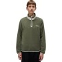 Napapijri Dergana Half-Zip Fleece - Ανδρική μπλούζα φλίς - Tea Leaf