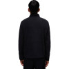 Napapijri Dergana Half-Zip Fleece - Ανδρική μπλούζα φλίς - Black Beauty