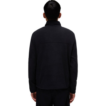 Napapijri Dergana Half-Zip Fleece - Ανδρική μπλούζα φλίς - Black Beauty
