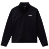 Napapijri Dergana Half-Zip Fleece - Ανδρική μπλούζα φλίς - Black Beauty