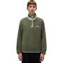Napapijri Dergana Half-Zip Fleece - Ανδρική μπλούζα φλίς - Tea Leaf