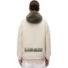 Napapijri Seline Half-Zip Fleece Hoodie - Γυναικείο Half-Zip φλίς - Beige Dimity