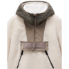 Napapijri Seline Half-Zip Fleece Hoodie -Women's Fleece - Beige Dimity