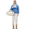 Napapijri Seline Half-Zip Fleece Hoodie -Women's Fleece - Blue Riviera
