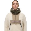 Napapijri Seline Half-Zip Fleece Hoodie - Γυναικείο Half-Zip φλίς - Beige Dimity