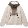 Napapijri Seline Half-Zip Fleece Hoodie - Γυναικείο Half-Zip φλίς - Beige Dimity