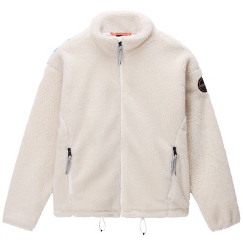 Napapijri T-Fiemme Full-zip Fleece - Ανδρική ζακέτα Sherpa Fleece - Multicolour F0T