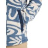 Quiksilver Clean Coast - Zip-Up Fleece for Men - China Blue Desert Checker