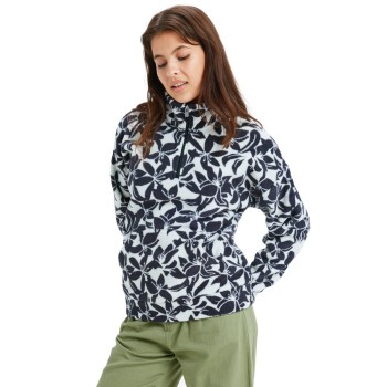 ROXY Live Out Loud 2- Half Zip Regular Fleece for Women - Egret Klaeido