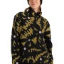 ROXY Moonrising Technical Mid Layer - Half Zip Fleece for Women - Fennel Seed Big Flower
