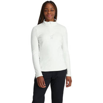 Spyder Shimmer Bug Half Zip - Γυναικείο Φλίς - White