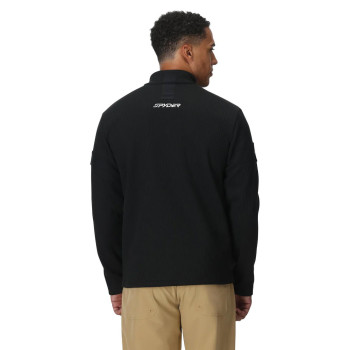 Spyder Wengen Bandit Full zip - Ανδρικό τεχνικό φλίς - Black