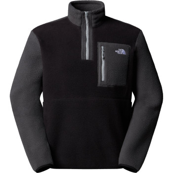 THE NORTH FACE Men's Yumiori 1/4 Zip Fleece - Ανδρικό φλίς - TNF Black/Asphalt Grey/Monument Grey