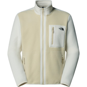 THE NORTH FACE Men's Yumiori Full-Zip Fleece Jacket - Ανδρική φλίς ζακέτα - Gravel/White Dune/Gravel
