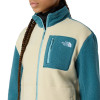 THE NORTH FACE Women's Yumiori Full-Zip Fleece Jacket - Gravel-Space/Blue Eclipse