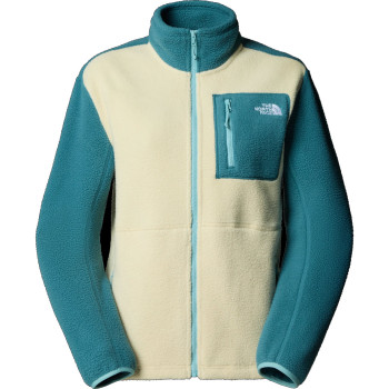 THE NORTH FACE Women's Yumiori Full-Zip Fleece Jacket - Gravel-Space/Blue Eclipse