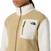 THE NORTH FACE Women's Yumiori Full-Zip Fleece Jacket - Γυναικείο φλίς - Khaki Stone/White Dune/Utility Brown
