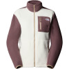 THE NORTH FACE Women's Yumiori Full-Zip Fleece Jacket - Γυναικείο φλίς - White Dune/Tawny Quartz/Mushroom Grey