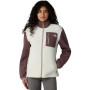 THE NORTH FACE Women's Yumiori Full-Zip Fleece Jacket - Γυναικείο φλίς - White Dune/Tawny Quartz/Mushroom Grey