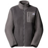 THE NORTH FACE Women's Yumiori Full-Zip Fleece Jacket - Anthracite Grey/Smoked Pearl