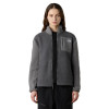 THE NORTH FACE Women's Yumiori Full-Zip Fleece Jacket - Anthracite Grey/Smoked Pearl
