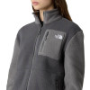 THE NORTH FACE Women's Yumiori Full-Zip Fleece Jacket - Anthracite Grey/Smoked Pearl