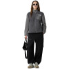 THE NORTH FACE Women's Yumiori Full-Zip Fleece Jacket - Anthracite Grey/Smoked Pearl