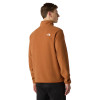 The North Face Men's Glacier 1/4 Zip Fleece - Burnt Umber
