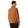 The North Face Men's Glacier 1/4 Zip Fleece - Burnt Umber