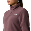 The North Face Women's Glacier 1/4 Zip Fleece - Γυναικεία μπλούζα φλίς - Tawny Quartz
