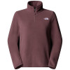The North Face Women's Glacier 1/4 Zip Fleece - Γυναικεία μπλούζα φλίς - Tawny Quartz