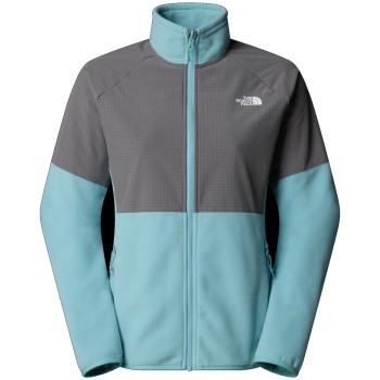 The North Face Women's Glacier Heavyweight Full-Zip - Γυναικεία ζακέτα Fleece - Blue Eclipse/Smoked Pea