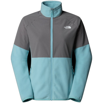 The North Face Women's Glacier Heavyweight Full-Zip Fleece - Blue Eclipse/Smoked Pea