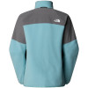 The North Face Women's Glacier Heavyweight Full-Zip Fleece - Blue Eclipse/Smoked Pea