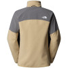 The North Face Women's Glacier Heavyweight Full-Zip Fleece - Khaki Stone/Smoked Pear