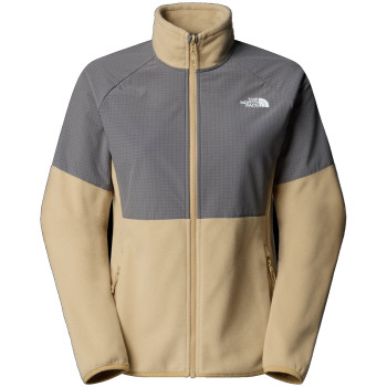 The North Face Women's Glacier Heavyweight Full-Zip Fleece - Khaki Stone/Smoked Pear