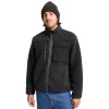 Volcom Storm Stone Full-Zip Sherpa Sweatshirt - Men's Fleece Jacket - Asphalt Black