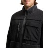Volcom Storm Stone Full-Zip Sherpa Sweatshirt - Men's Fleece Jacket - Asphalt Black
