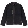 Volcom Storm Stone Full-Zip Sherpa Sweatshirt - Men's Fleece Jacket - Asphalt Black