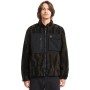Volcom Storm Stone Full-Zip Sherpa Sweatshirt - Ανδρικό φλίς - Sage Leaf