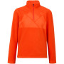 Ziener Jonki-Z Half-Zip Junior Fleece - Junior Fleece - Orangered