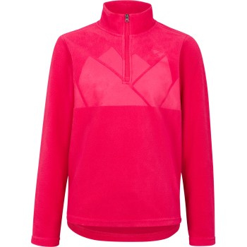 Ziener Jonki-Z Half-Zip Junior Fleece - Junior Fleece - Pink