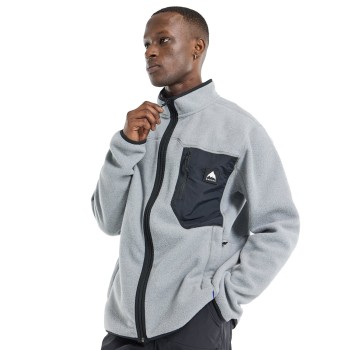 Burton Cinder Full-zip - Ανδρικό Fleece - Gray Heather