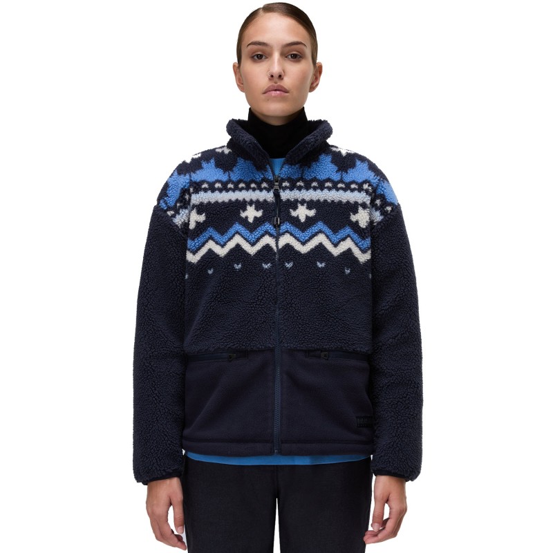 NAPAPIJRI T-Ansei Full-Zip Fleece - Γυναικεία ζακέτα φλίς - Blue Marine