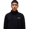 Napapijri Dergana Half-Zip Fleece - Ανδρική μπλούζα φλίς - Black Beauty