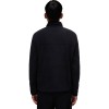 Napapijri Dergana Half-Zip Fleece - Ανδρική μπλούζα φλίς - Black Beauty